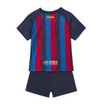 Nogometni Dresovi FC Barcelona Dječji Domaći 2022-23 Kratkih Rukava